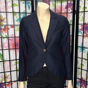 Smythe Navy Blazer with Gold Button